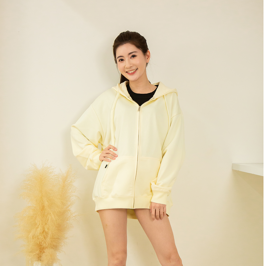 連帽拉鍊外套客製展示3